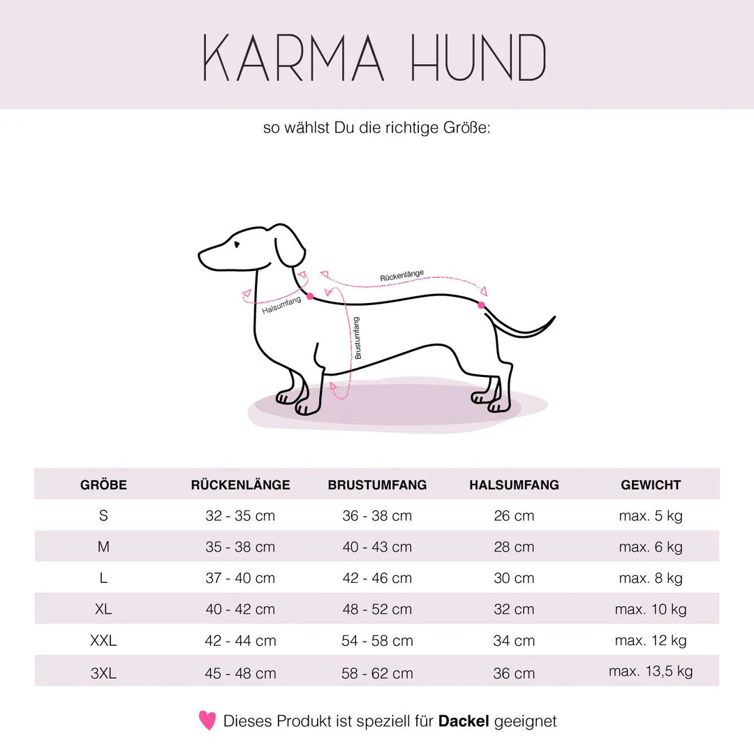 Long Shirt 2.0 für Dackel | Walnut - Hundepullover