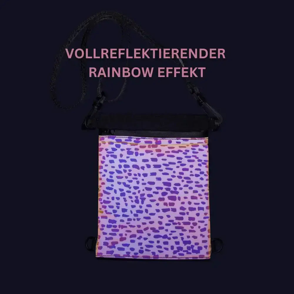 PAIKKA Leckerlitasche mit mehreren Reißverschlusstaschen für Smartphone, Schlüssel und Leckerlis.