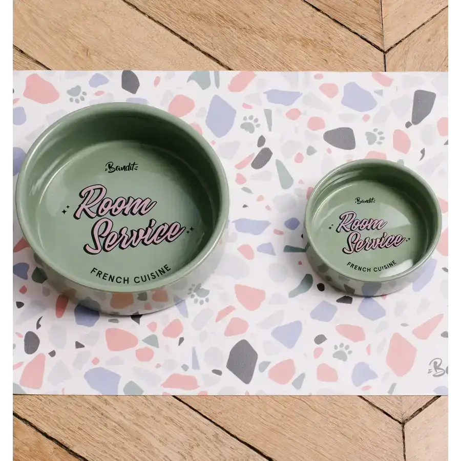 ROOM SERVICE Keramiknapf für Hunde & Katzen – stilvolles Design für wahre Genießer