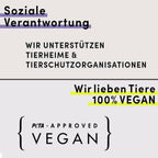 STUCH hondenharnas in beige – veganistisch en zonder dierlijke bestanddelen vervaardigd