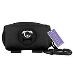 STUCH hondenpoepzakjesdispenser in zwart – stijlvol, praktisch hondenaccessoire voor hygiënische wandelingen en eenvoudig in gebruik.